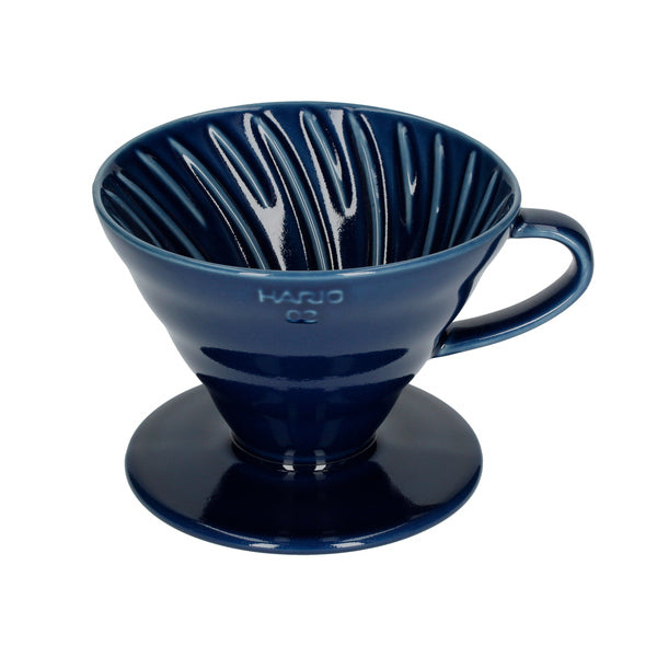 Hario V60-02 Ceramic Dripper Indigo Blue