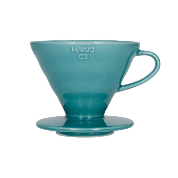 Hario V60-02 Ceramic Coffee Dripper Turquoise Green