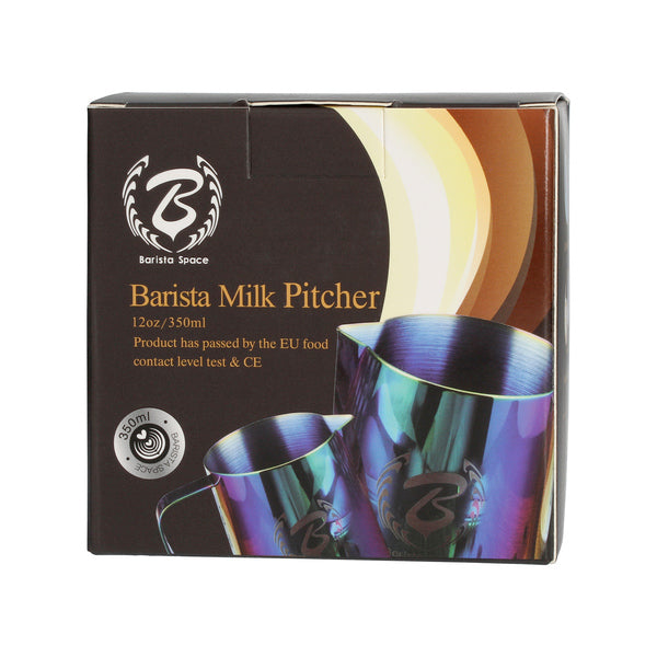 Barista Space - 600 ml SANDY BLACK konvička na mlieko